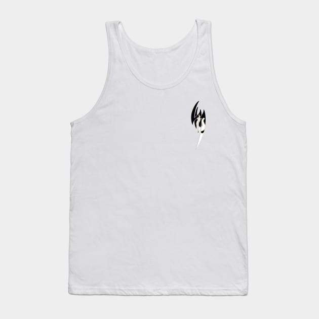 Tekken - Mishima Zaibatsu & Jin Kazama Symbol Monochrome Tank Top by Artevak